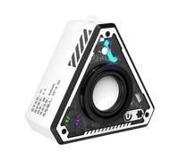 (white) V2 Cool Mecha Bluetooth Speaker Cross-border Wireless Bluetooth Speaker Subwoofer HiFi Surround Sound Outdoor Portable