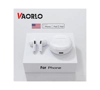 (White) VAORLO Original TWS Smart Touch Control Wireless Headphone Bluetooth 5.0 Earphones Sport Earbuds Music Headset For All Smartphones