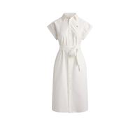 White Vestido camisero de oxford de algodón ES 36