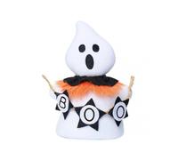 (White)White Ghosts Plush Doll for Halloween - Soft Stuffed Animal Decoration for Kids' Party, Haunted House, and Graveyard Scene