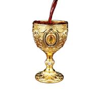 White Wine Glasses | Metal European Stem Flutes | 30ml Small Reusable Red Wine Glasses,for Cocktail Bourbon Crystal Embellished TumTequila Vodka Brandy Drinks Kitchen Bar Party Cenas Holiday Wedding