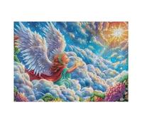 White Wings Ángel Cloud Sky Puzzles 300 Piezas Juguete Educativo 3D Rompecabezas Familiar para Toda La Familia Entretenimiento Creativo Decorativo 300 PCS