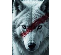 White Wolf Notebook - Strength, Resilience, and Focus: A Fierce and Symbolic Journal for Bold Minds | 6"x9" | 100 Grid Pages for Notes, Ideas, and Plans