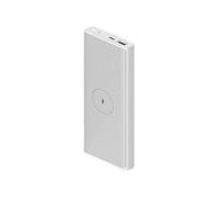 (White) Xiaomi Wpb15pdzm 10000mah Wireless Power Bank 10w Fast Charging Portable Charger External Battery Pack With Usb / Type-c Ports