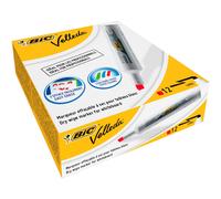 Whiteboard marker BIC velleda rosso 1 unidad (Paquete de 12)