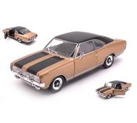 WHITEBOX 1/24 OPEL COMMODORE A GS/E COUPÉ ORO/NEGRO MODELO ESTÁTICO DIECAST