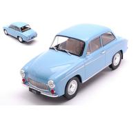 WhiteBox Coche a escala Syrena 105 1975 Luz LED Azul claro 1:24 124218