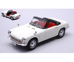 Whitebox HONDA S800 1966 WHITE RHD 1:24