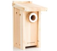 WHITEHORSE Casa para pájaros de Primera Calidad: una Caja Nido para pájaros construida certificada: Disfrute observando Aves Mientras Ayuda a Las Especies Europeas