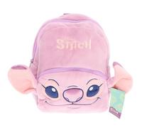 Whitehouse Leisure Mochila infantil de peluche compatible con Lilo & Stitch, para guardería y escuela, suave y ligera, para niños y niñas, 2 versiones