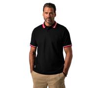 WHITELISTED Jp1880 Poloshirt, Halbarm, Piqué, bis 8 XL Camisa, Negro, 6XL Hombres