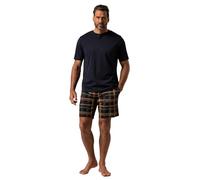 WHITELISTED Jp1880 Schlafanzug, Homewear, Zweiteiler, Henley, bis 8 XL Juego de Pijama, Azul Marino, 4XL Hombres