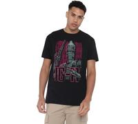 WHITELISTED The Mandalorian Bounty Hunter Ig11 Unisex T Shirt, Black, XX-Large