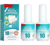 Whitening Tooth Paint, Tooth Polish,Instant Whitening Paint for Teeth, Teeth Cleaning Serum for Tooth Polish Whitening Stain Removal,Teeth Whiteners,Teeth Bleach,White Teeth (2 Pcs)