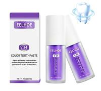 Whitening Toothpaste, Kandern V34 Purple Colour Corrector Toothpaste - Blanqueamiento dental Melt Care Zahnpasta Flecken