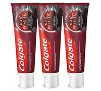 Whitening toothpaste with activated charcoal Max White Charcoal Trio 3 x 75 ml
