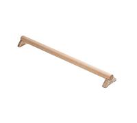 WhiteOak Balance Beam 100 cm de madera para entrenamiento de pies, vigas de madera, barra de equilibrio para el hogar, viga de equilibrio, haz de gimnasia