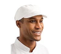 Whites Chefs Apparel A212 Bakers Gorra, Color Blanco
