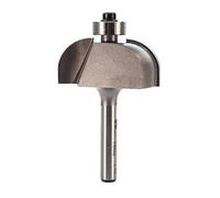 Whiteside Router Bits 1802 Cove Bit con radio de 1/2 pulgada de diámetro grande de 1-1/2 pulgadas y longitud de corte de 5/8 pulgadas