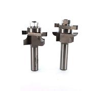 Whiteside Router Bits 6001 Conjunto de rieles y estilo redondo con longitud de corte de 1 pulgada