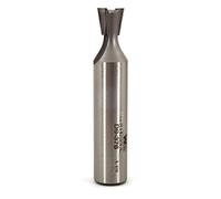 Whiteside Router Bits Broca de cola de milano D9-376 con diámetro grande de 3/8 pulgadas, diámetro de corte de 3/8 pulgadas y vástago de 1/2 pulgadas