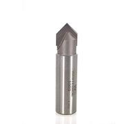 Whiteside Router Bits Broca de ranura en V 1503 con diámetro de corte de 90 grados de 1/2 pulgadas y longitud de punto de 1/4 pulgadas