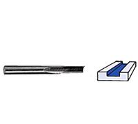 Whiteside Router Bits SA2075 O-Flauta con broca recta con carburo sólido diámetro de corte de 1/4 pulgadas y longitud de corte de 3/4 pulgadas