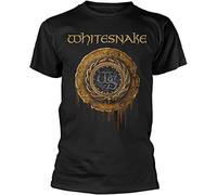 Whitesnake 1987 Fashion Unisex 100% Cotton Short-Sleeve T-Shirts Black XXL