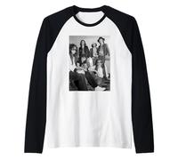 Whitesnake Listo y dispuesto a Gira 1980 Virginia Turbett Camiseta Manga Raglan