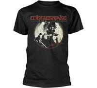 Whitesnake - Plastic Head Whitesnake 'Slide' T-Shirt Men's Man Black M