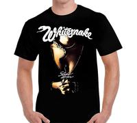 Whitesnake - Slide It In V1 Unisex 100% Cotton Short-Sleeve T-Shirts Black XL