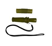 Whitetail Deer Call - Tubo de gruñido realista ajustable, ABS de 12 cm, llamada de caza fuerte, gruñido de caza de larga duración, señuelo de vida silvestre para práctica de caza, deportes al aire