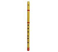 Whitewhale Flauta de bambú indio Bansuri - Instrumentos musicales indios para uso profesional