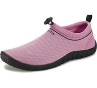 WHITIN Agua Zapatos para Mujer Exterior Verano Secado rápido Baño Nadar Navegar Respirable Playa Piscina Descalzo Rosa Tamaño 39