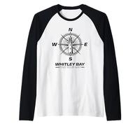 Whitley Bay Encuentra tu Camino Camiseta Manga Raglan