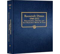 Whitman Classic(r) Coin Album - Roosevelt Dimes Volume #1: 1946-2022 (P, D, & S Mints) (Whitman Classic Coin Albums)