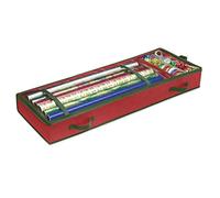Whitmor 9071510 Bolsa de papel de regalo44; transparente y rojo