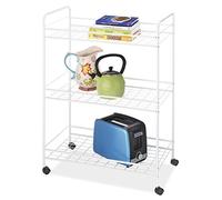 Whitmor Carrito rodante de Alambre Grande de 3 Niveles
