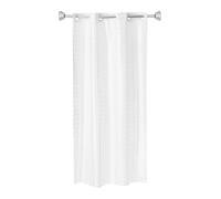 Whitmor Cortina de Ducha a Cuadros sin Ganchos, 42 x 74 Pulgadas