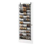 Whitmor Organizador de Zapatos para Colocar sobre la Puerta, 36 Pares, Color Gris plomizo