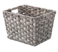 Whitmor Split Rattique - Bolsa pequeña gris lavado