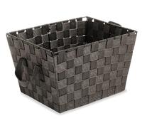 Whitmor Woven Strap Small Tote, Espresso