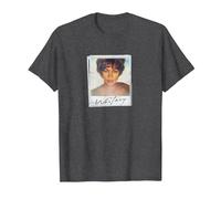 Whitney Houston Snapshot Camiseta, Hombre, Jaspeado Oscuro, XL
