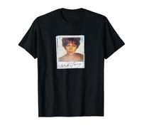 Whitney Houston Snapshot Camiseta, Hombre, Negro, 5XL