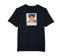 Whitney Houston Snapshot Camiseta, Hombre Tallas Grandes, Negro, 3X Alto