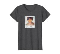 Whitney Houston Snapshot Camiseta, Mujer, Jaspeado Oscuro, S