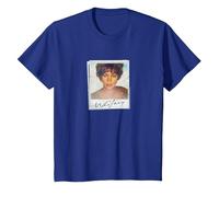 Whitney Houston Snapshot Camiseta, Niños, Azul Real, 6 años
