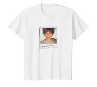 Whitney Houston Snapshot Camiseta, Niños, Blanco, 10 años
