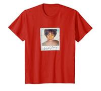 Whitney Houston Snapshot Camiseta, Niños, Rojo, 3 años