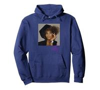 Whitney Houston Star Sudadera con Capucha, Unisex para Adultos, Azul Marino, XL